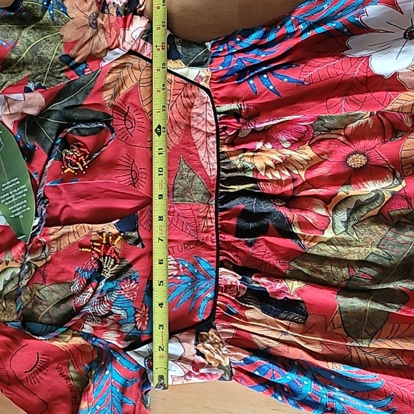 Farm Rio Dress Bordado Flores Dress - Picture 11 of 16